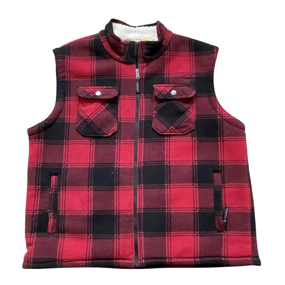 Cabelas Sherpa Lined Vest Mens 2XL